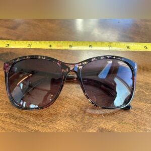 Black and Purple Sunglasses